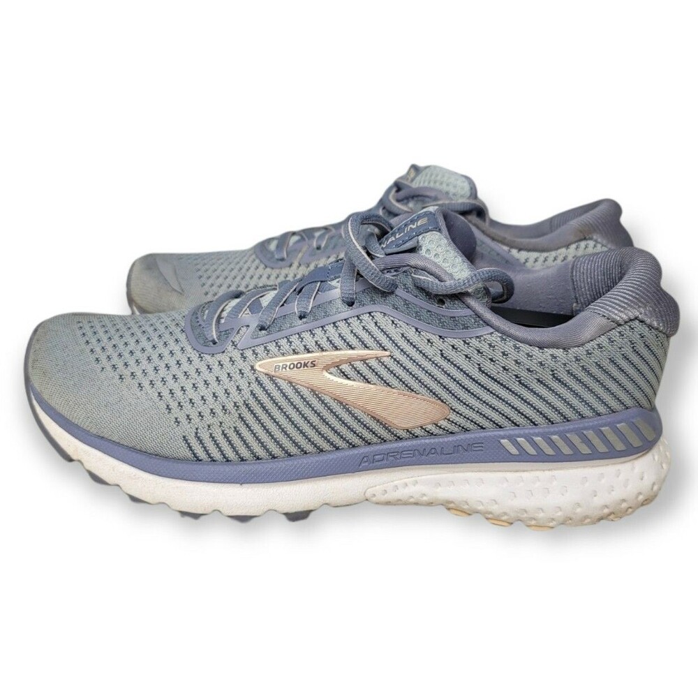 Brooks Adrenaline GTS 20 Running Shoes Women’s 6.5B Gray 1202961D073 No insoles